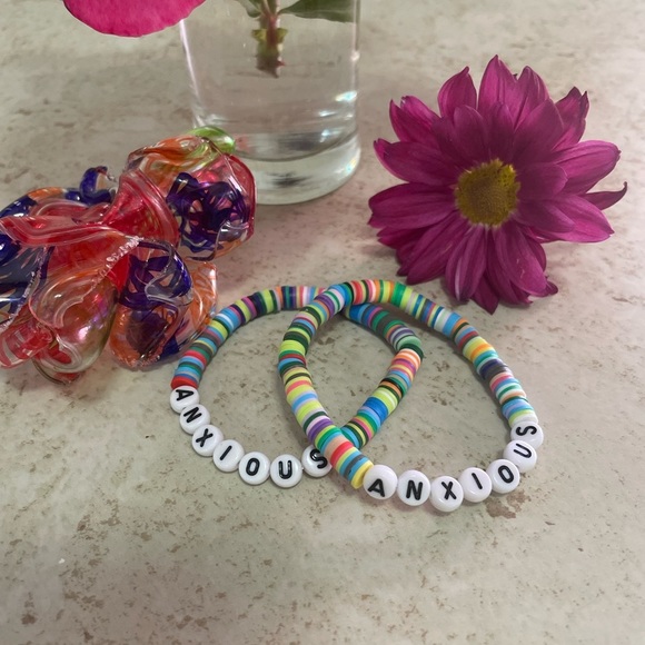 Colorful anxious stretchy bracelet - Picture 5 of 7
